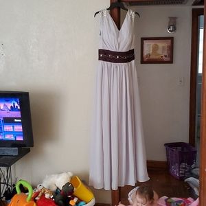 Halloween Costume: Silver Elvin Princess Dress